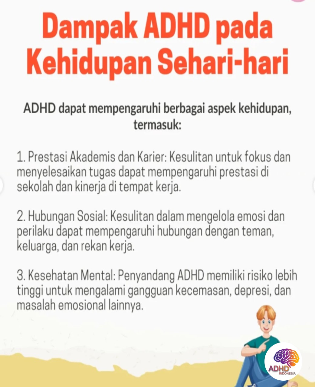ADHD dan Hubungan Sosial Anak di Lingkungan Sekolah di Kabupaten Bandung Barat