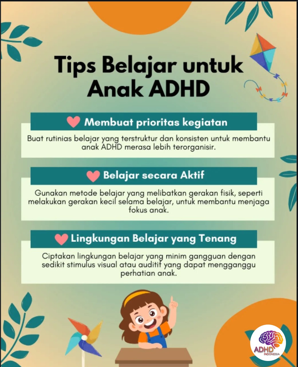 Strategi Belajar yang Cocok untuk Anak ADHD di Kabupaten Bandung Barat